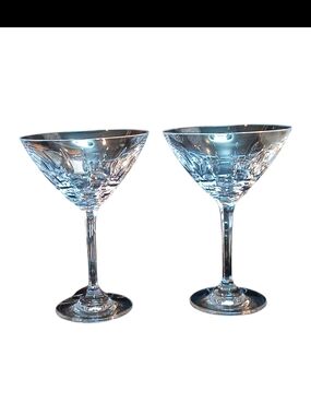 Marquis By Waterford  NWOB,Sets Of 2,Never Used Martini/Ice Cream Sundae Glasses